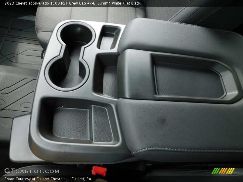 Summit White / Jet Black 2023 Chevrolet Silverado 1500 RST Crew Cab 4x4