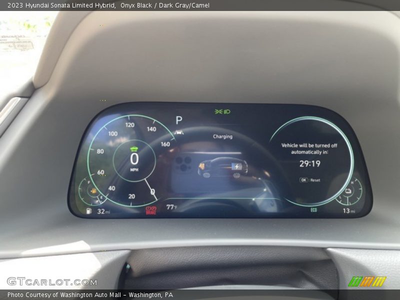 Onyx Black / Dark Gray/Camel 2023 Hyundai Sonata Limited Hybrid