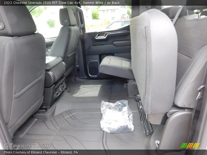 Rear Seat of 2023 Silverado 1500 RST Crew Cab 4x4