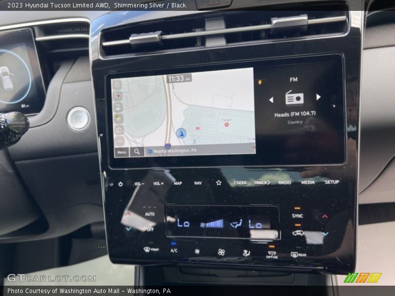 Controls of 2023 Tucson Limited AWD