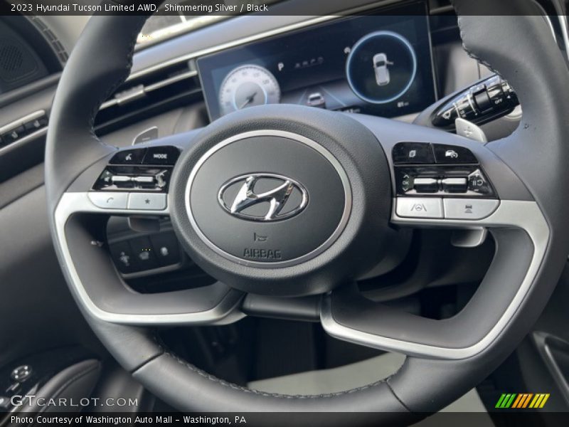  2023 Tucson Limited AWD Steering Wheel