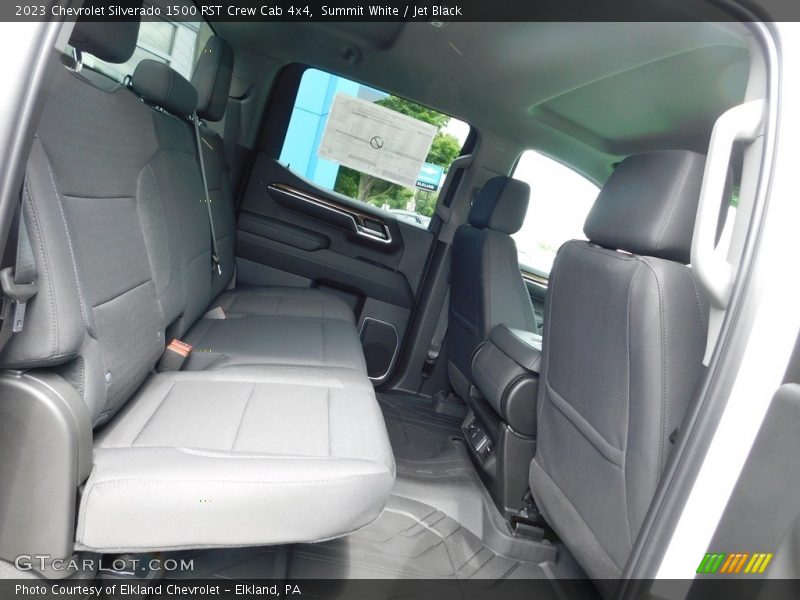 Rear Seat of 2023 Silverado 1500 RST Crew Cab 4x4