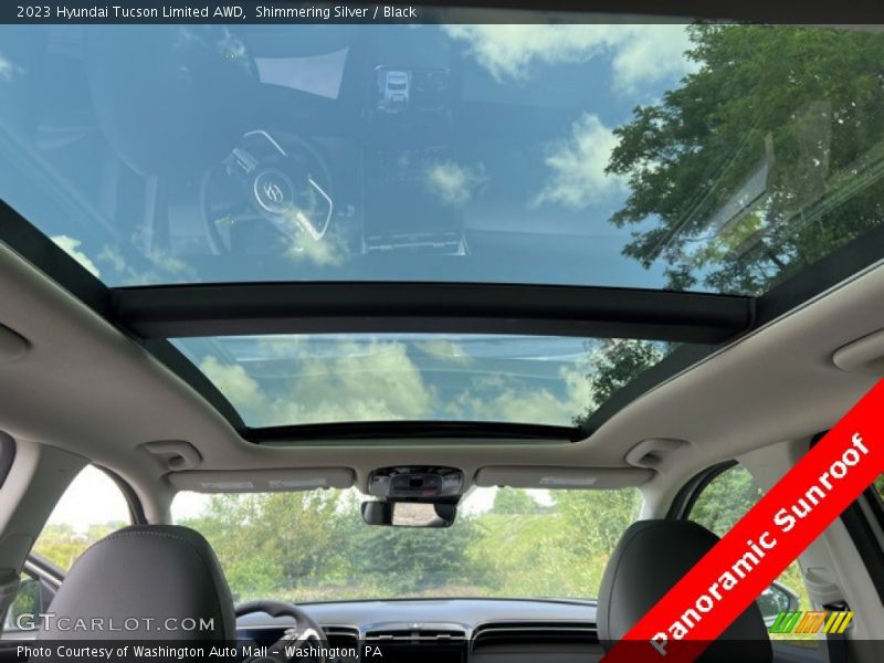 Sunroof of 2023 Tucson Limited AWD