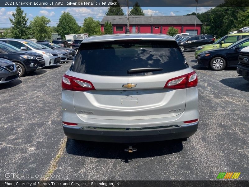 Silver Ice Metallic / Jet Black 2021 Chevrolet Equinox LT AWD