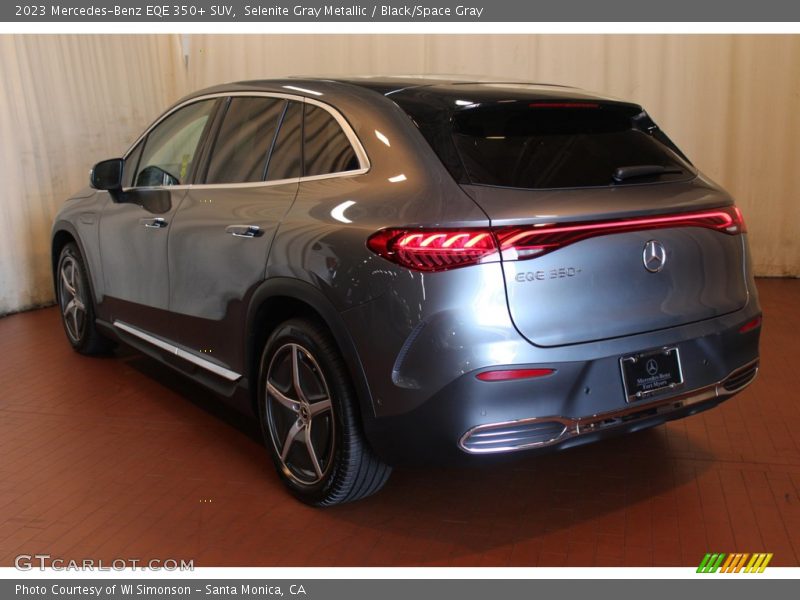 Selenite Gray Metallic / Black/Space Gray 2023 Mercedes-Benz EQE 350+ SUV