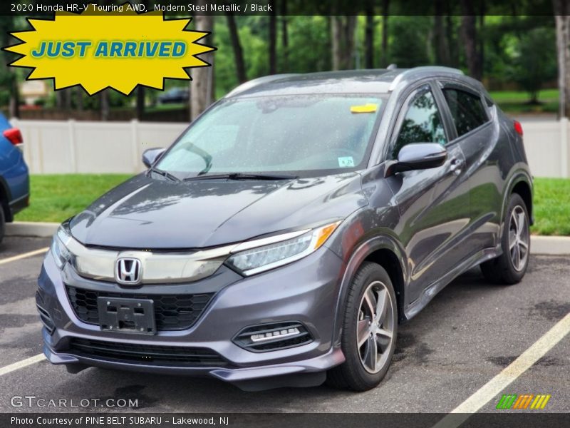 Modern Steel Metallic / Black 2020 Honda HR-V Touring AWD