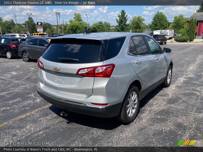 Silver Ice Metallic / Jet Black 2021 Chevrolet Equinox LT AWD