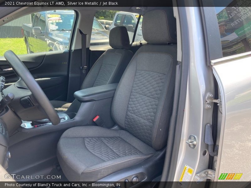 Silver Ice Metallic / Jet Black 2021 Chevrolet Equinox LT AWD