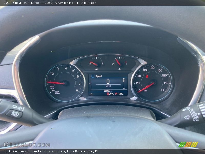Silver Ice Metallic / Jet Black 2021 Chevrolet Equinox LT AWD