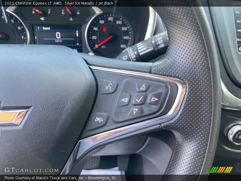 Silver Ice Metallic / Jet Black 2021 Chevrolet Equinox LT AWD