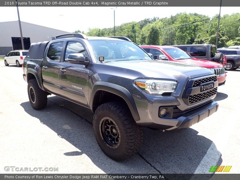 Magnetic Gray Metallic / TRD Graphite 2016 Toyota Tacoma TRD Off-Road Double Cab 4x4