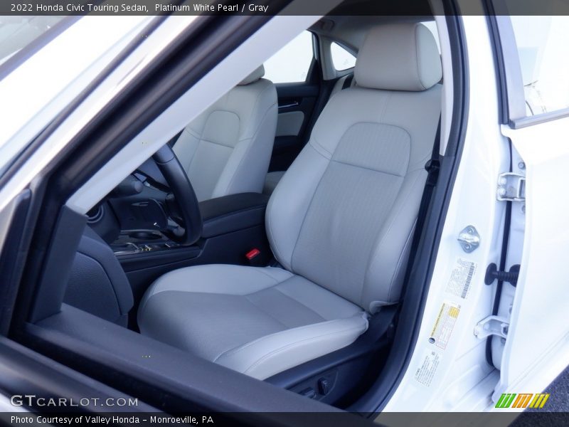 Front Seat of 2022 Civic Touring Sedan