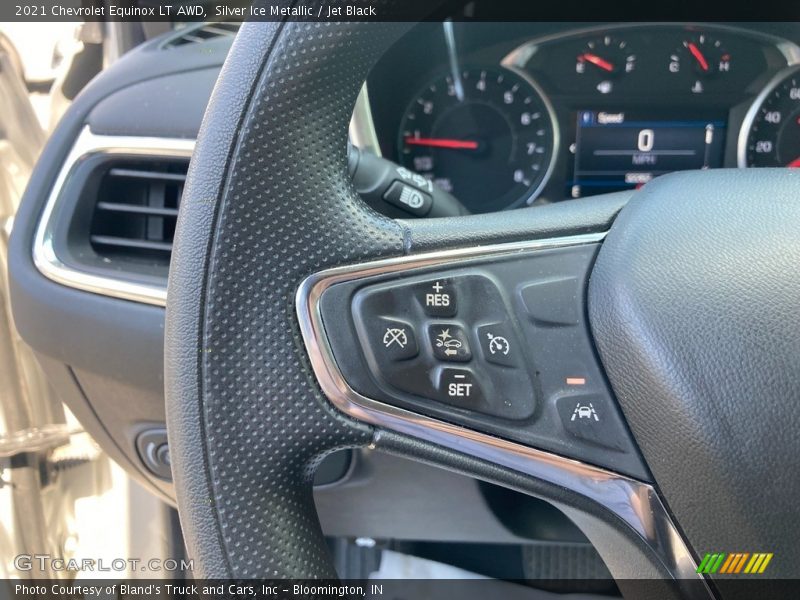 Silver Ice Metallic / Jet Black 2021 Chevrolet Equinox LT AWD