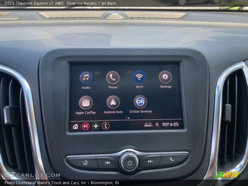 Silver Ice Metallic / Jet Black 2021 Chevrolet Equinox LT AWD