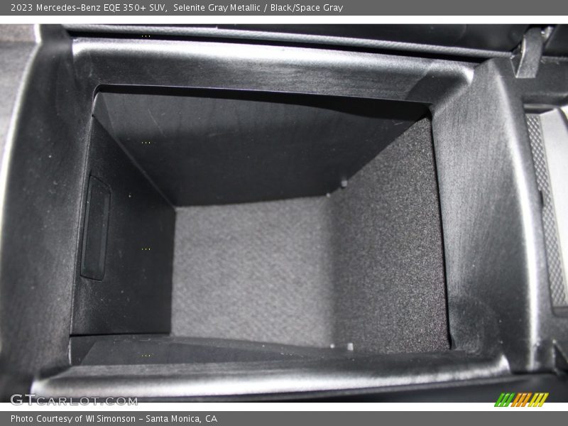 Selenite Gray Metallic / Black/Space Gray 2023 Mercedes-Benz EQE 350+ SUV