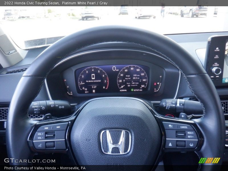  2022 Civic Touring Sedan Touring Sedan Gauges