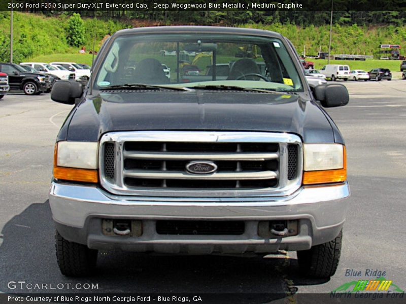  2000 F250 Super Duty XLT Extended Cab Deep Wedgewood Blue Metallic