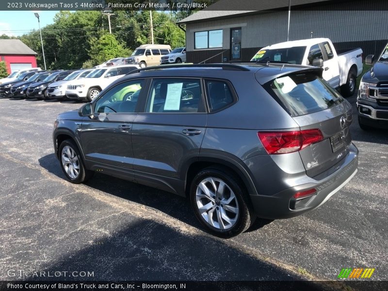 Platinum Gray Metallic / Gray/Black 2023 Volkswagen Taos S 4Motion
