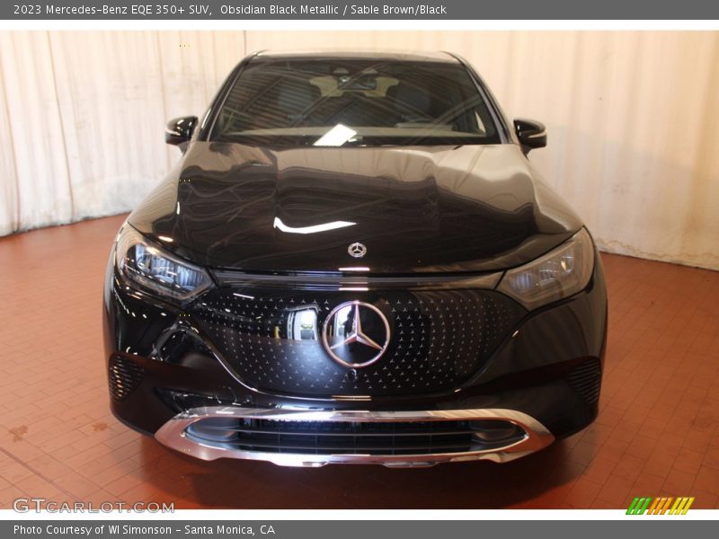 Obsidian Black Metallic / Sable Brown/Black 2023 Mercedes-Benz EQE 350+ SUV