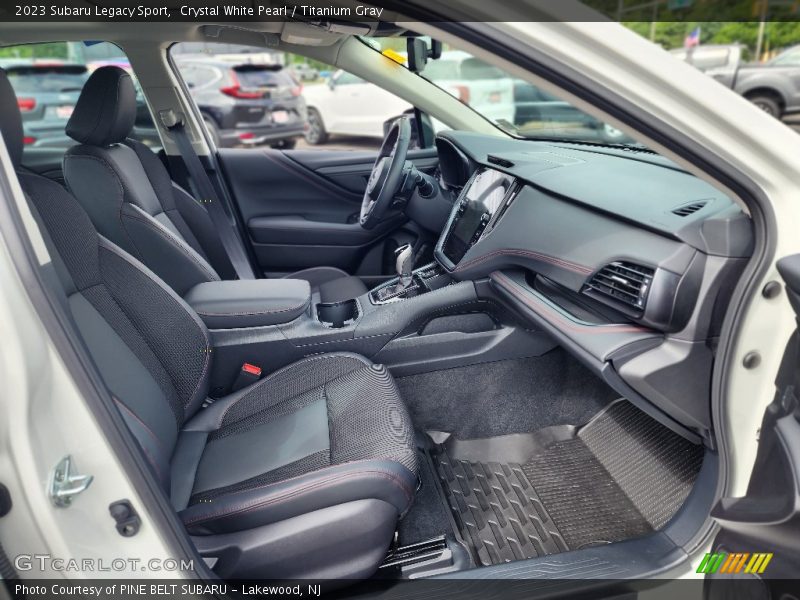 Front Seat of 2023 Legacy Sport