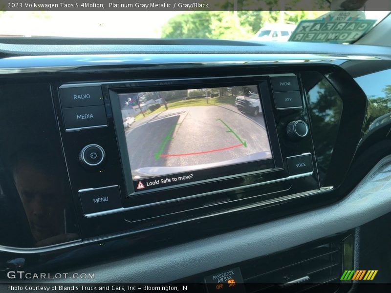 Platinum Gray Metallic / Gray/Black 2023 Volkswagen Taos S 4Motion
