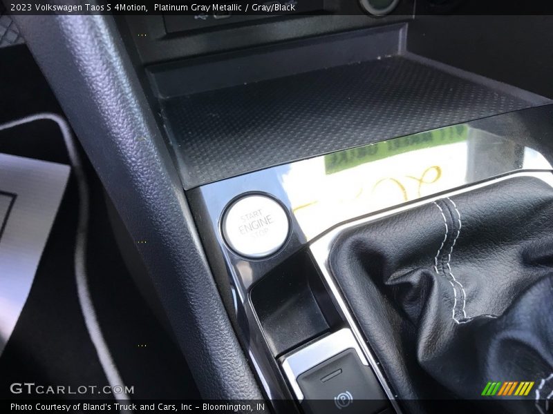 Platinum Gray Metallic / Gray/Black 2023 Volkswagen Taos S 4Motion