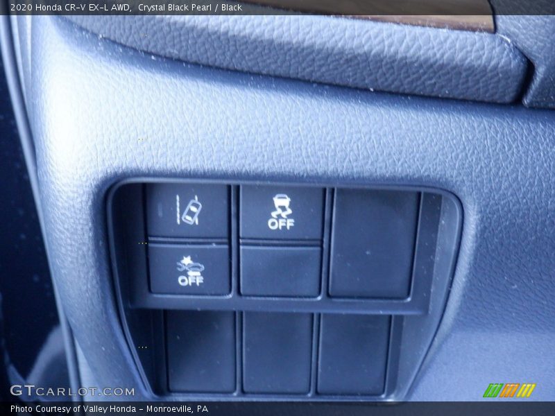 Crystal Black Pearl / Black 2020 Honda CR-V EX-L AWD