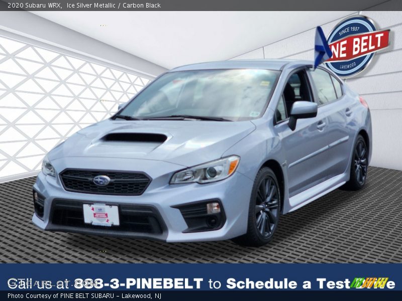 Ice Silver Metallic / Carbon Black 2020 Subaru WRX