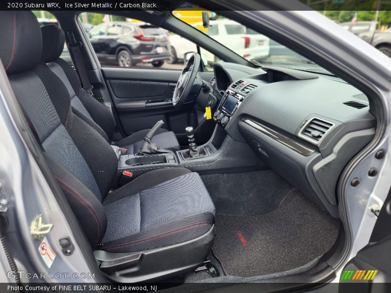 Front Seat of 2020 WRX 