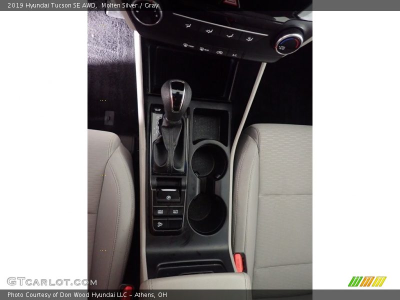 Molten Silver / Gray 2019 Hyundai Tucson SE AWD