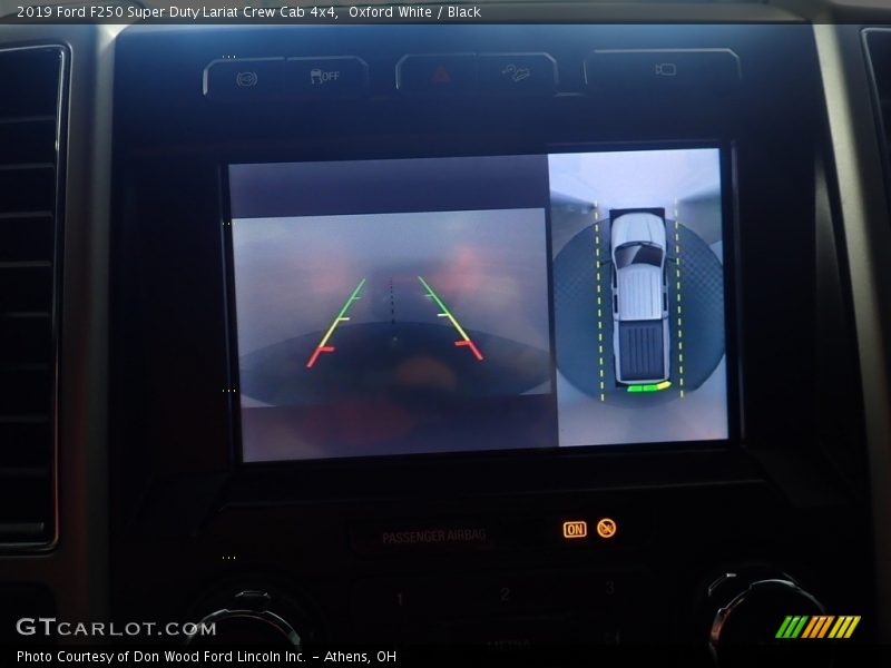 Oxford White / Black 2019 Ford F250 Super Duty Lariat Crew Cab 4x4