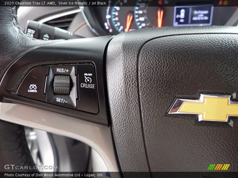 Silver Ice Metallic / Jet Black 2020 Chevrolet Trax LT AWD