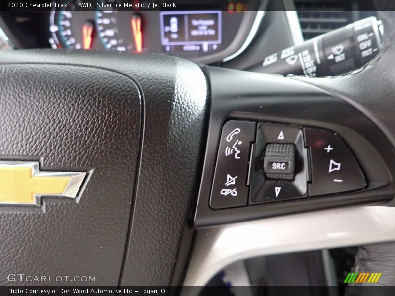 Silver Ice Metallic / Jet Black 2020 Chevrolet Trax LT AWD