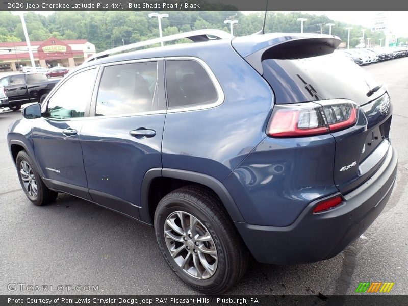 Blue Shade Pearl / Black 2020 Jeep Cherokee Latitude Plus 4x4