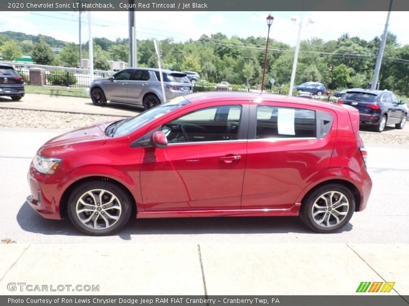  2020 Sonic LT Hatchback Cajun Red Tintcoat
