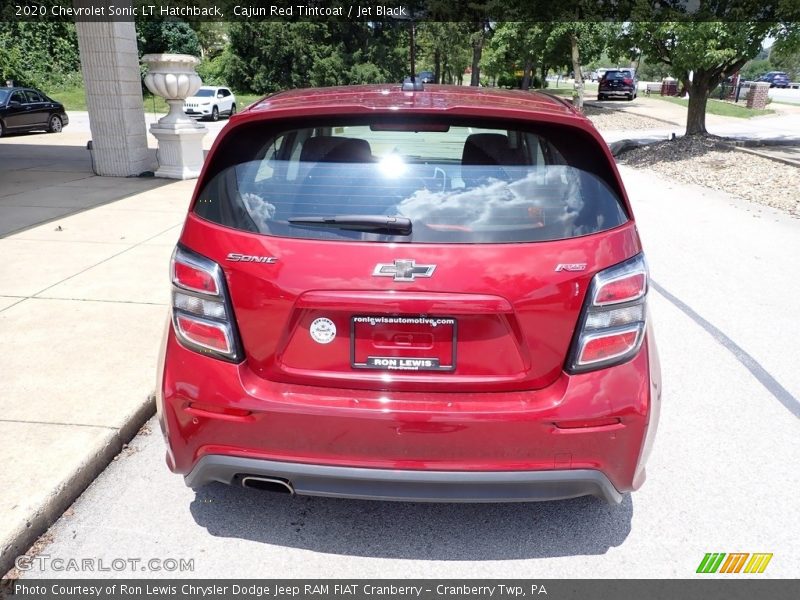Cajun Red Tintcoat / Jet Black 2020 Chevrolet Sonic LT Hatchback