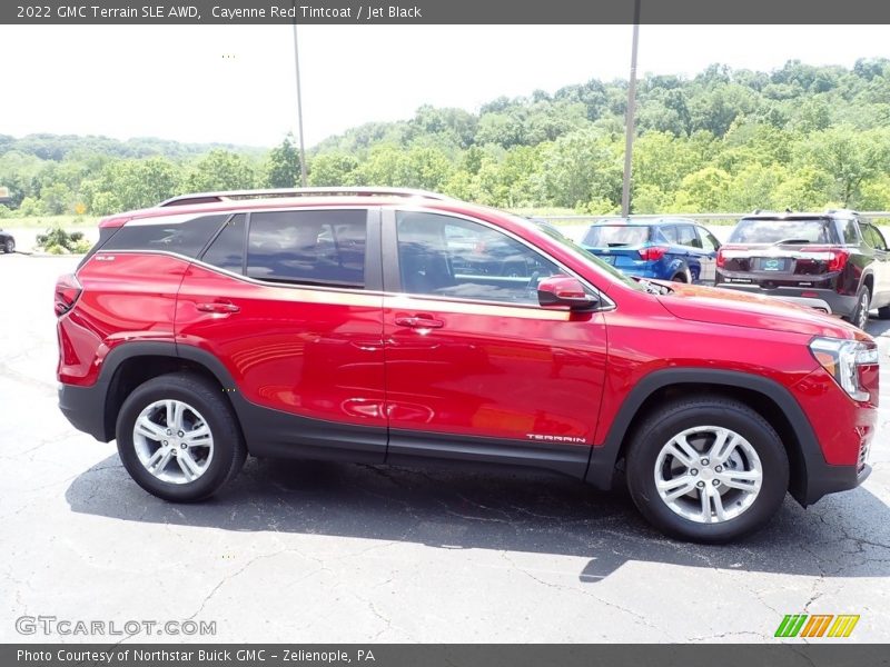  2022 Terrain SLE AWD Cayenne Red Tintcoat