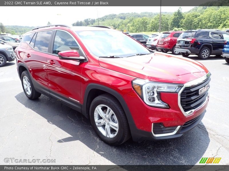 Front 3/4 View of 2022 Terrain SLE AWD