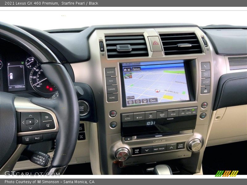 Dashboard of 2021 GX 460 Premium