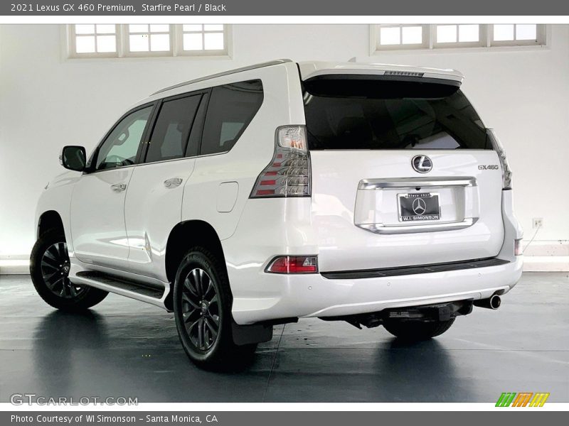 Starfire Pearl / Black 2021 Lexus GX 460 Premium