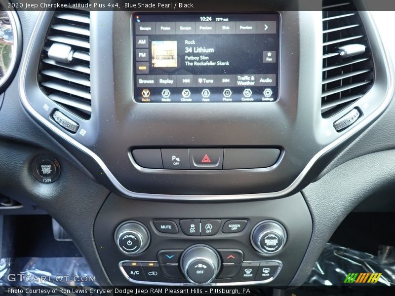 Controls of 2020 Cherokee Latitude Plus 4x4