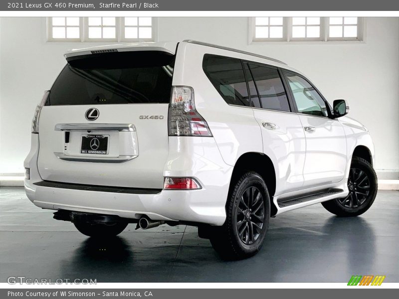 Starfire Pearl / Black 2021 Lexus GX 460 Premium