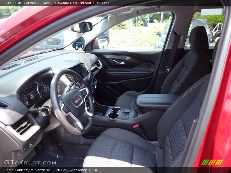 Cayenne Red Tintcoat / Jet Black 2022 GMC Terrain SLE AWD