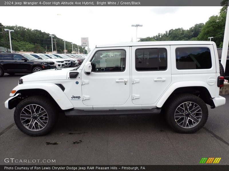  2024 Wrangler 4-Door High Altitude 4xe Hybrid Bright White