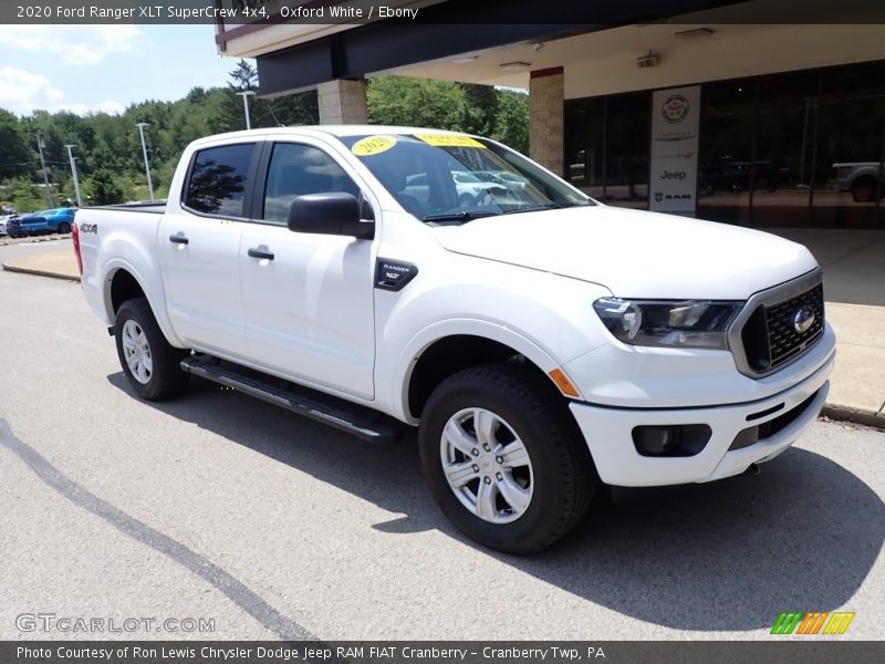 Oxford White / Ebony 2020 Ford Ranger XLT SuperCrew 4x4