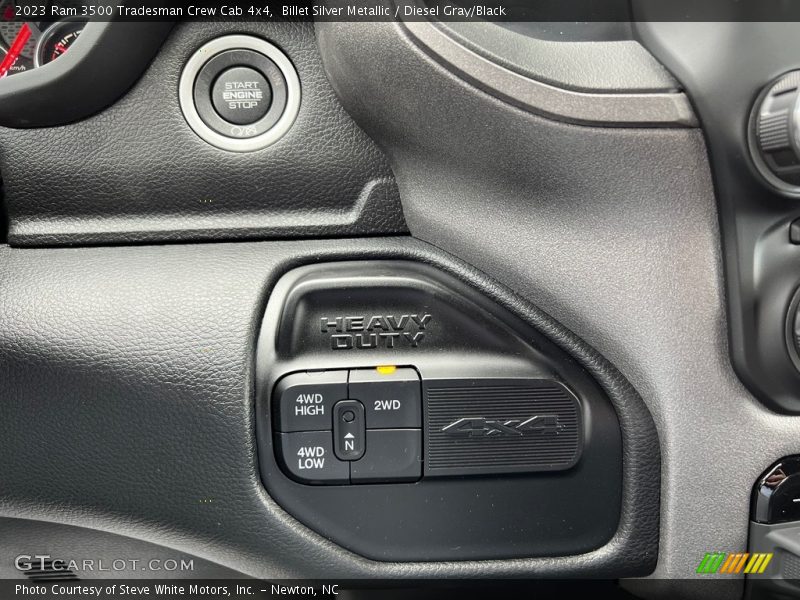 Controls of 2023 3500 Tradesman Crew Cab 4x4