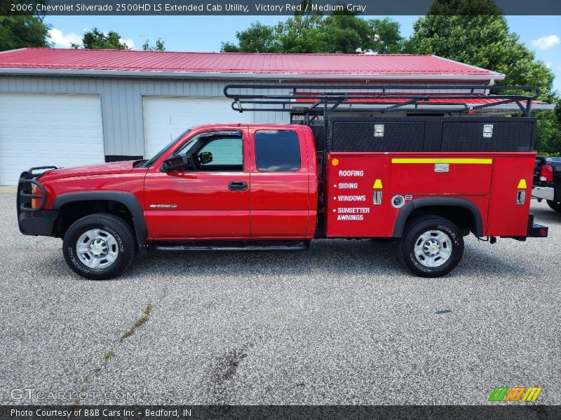  2006 Silverado 2500HD LS Extended Cab Utility Victory Red
