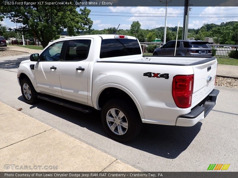 Oxford White / Ebony 2020 Ford Ranger XLT SuperCrew 4x4