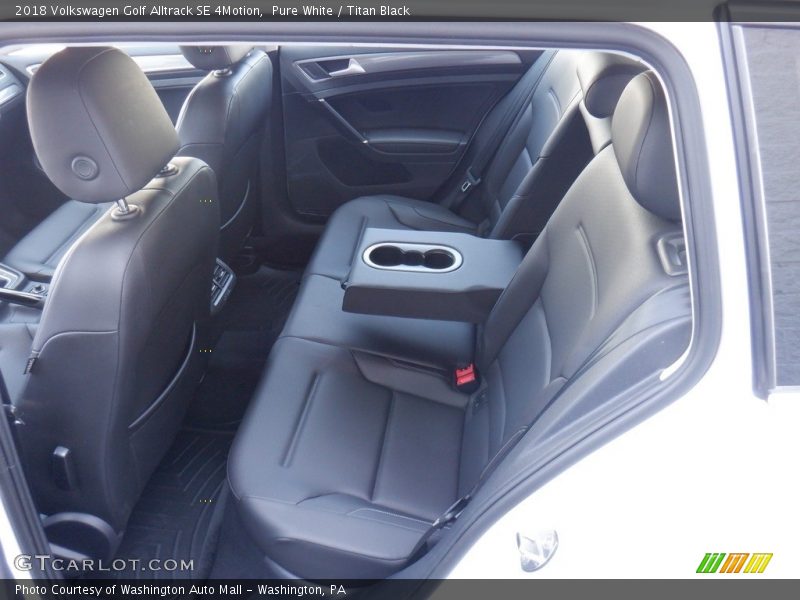 Rear Seat of 2018 Golf Alltrack SE 4Motion