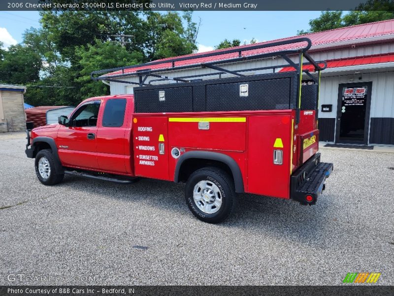  2006 Silverado 2500HD LS Extended Cab Utility Victory Red